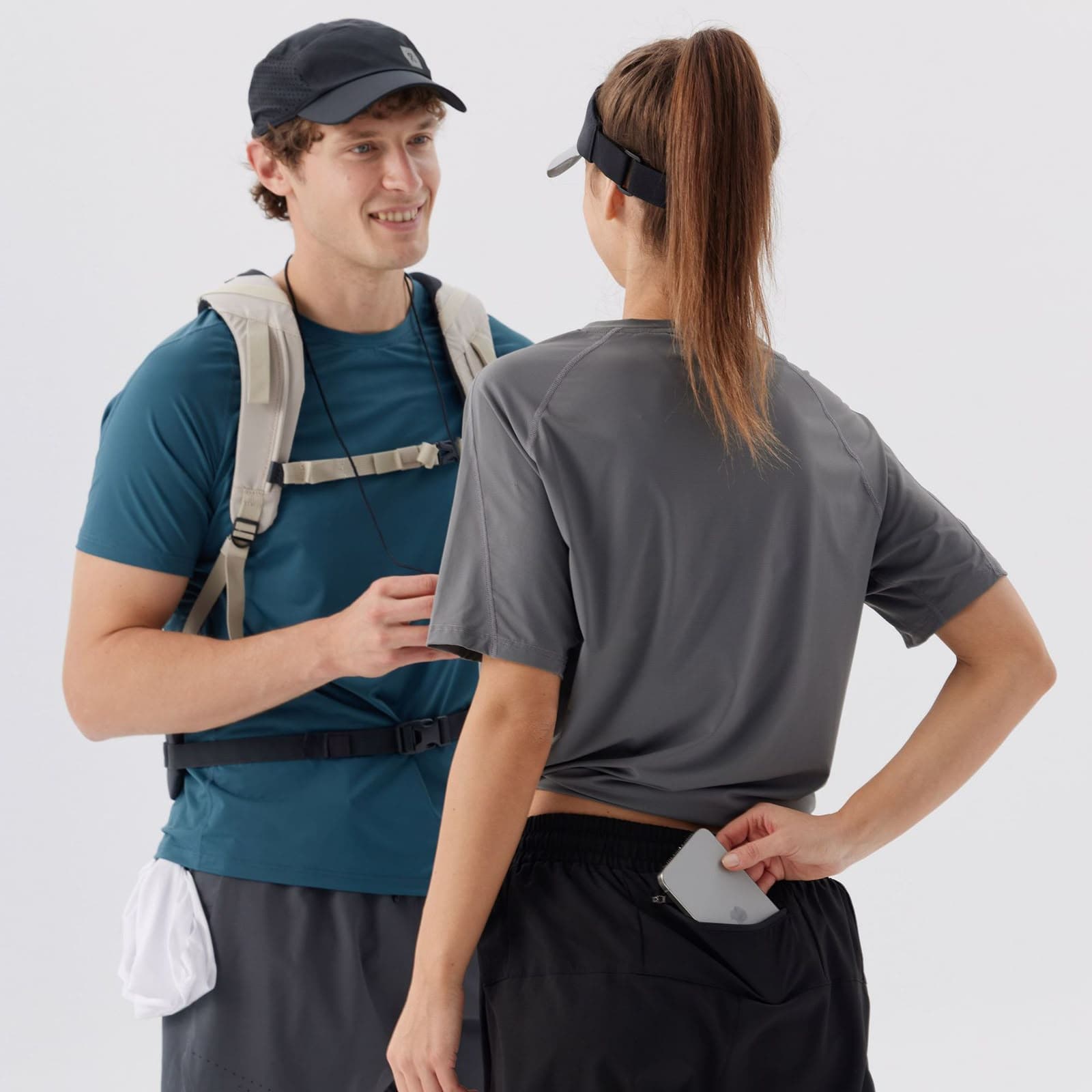 Men's Short-Sleeve Seamless Dry-Fit Athletic T-Shirt, image 1